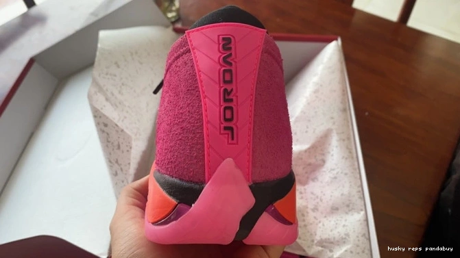 Cheap Husky (W) 14 DH4121-600 Retro Shocking Low Jordan Pink 0707